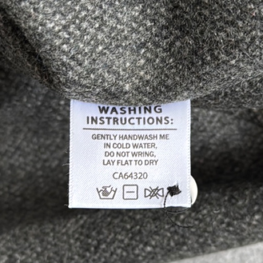 17oz Modern Melton Wool Shirt - Picture 8 of 8